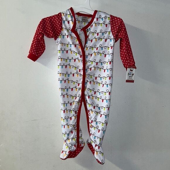 Nwt Christmas light pajamas - Picture 1 of 2